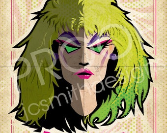 Pizzazz 8x12 Poster - Jem and the Holograms - 1985/86