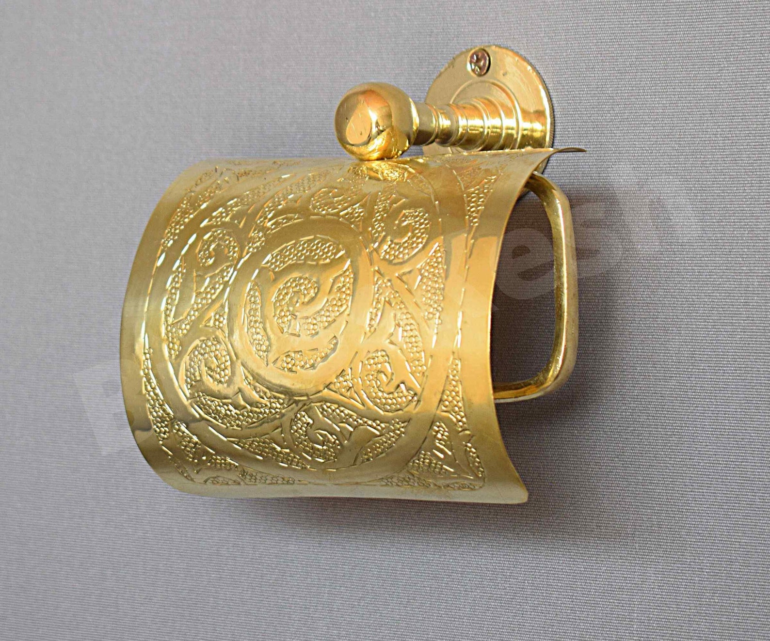 Solid Brass Bathroom Accessories Set Unlacquered Brass Etsy