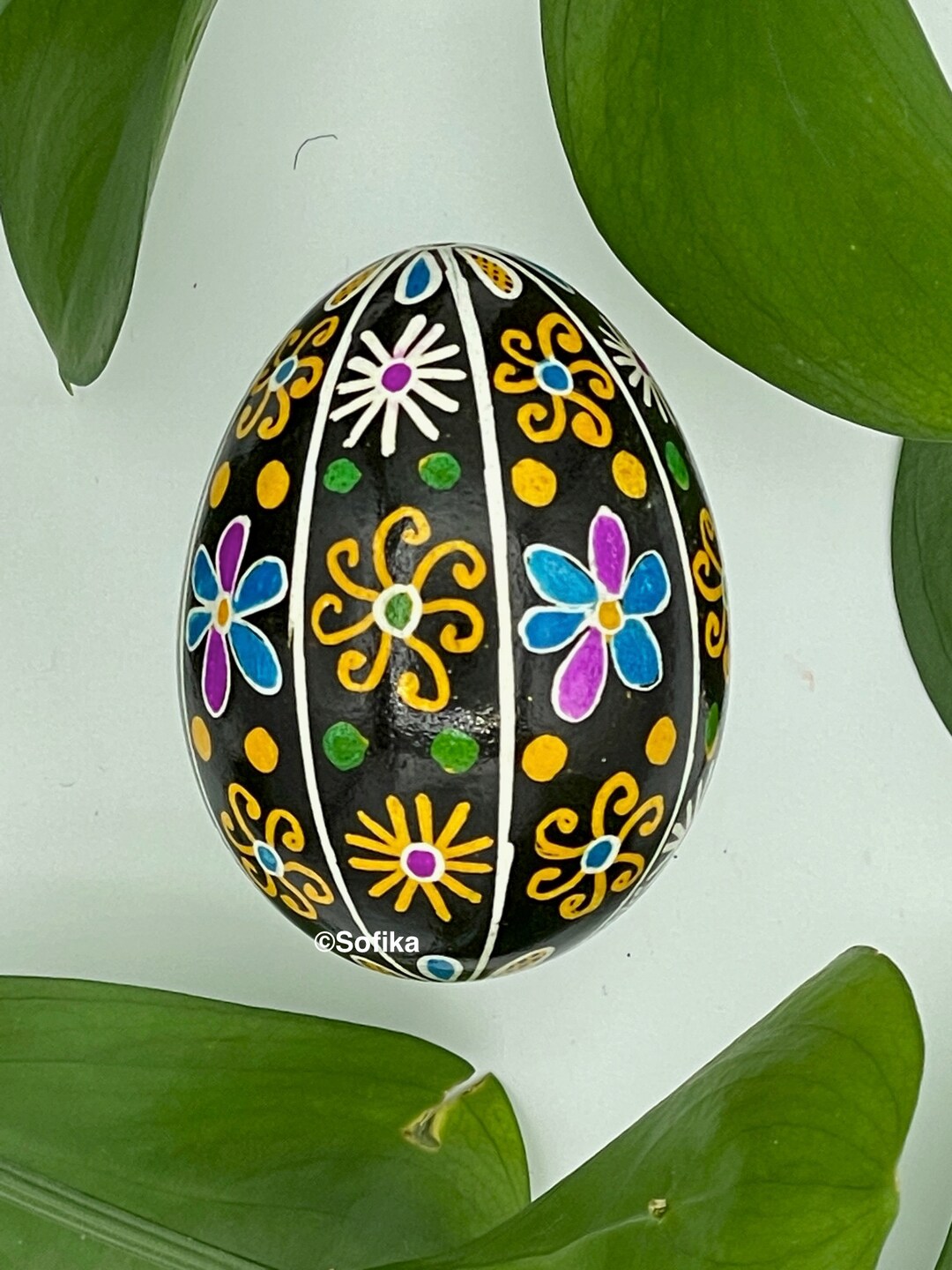 Pysanka - Ukrainian Easter Egg by Sofika, - Etsy