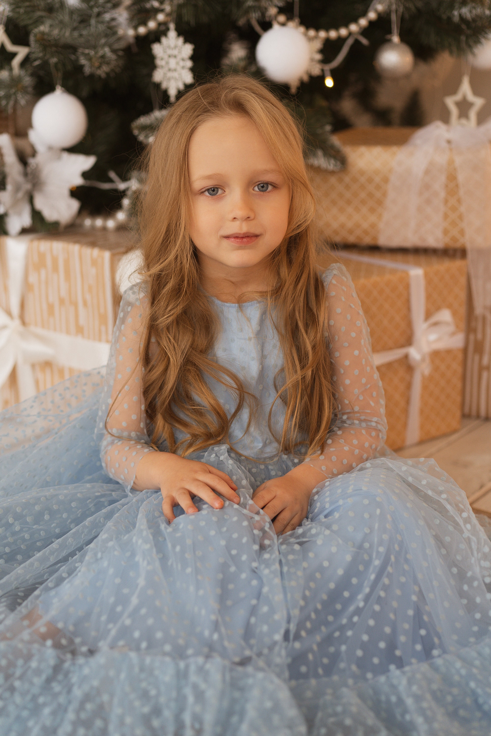 Baby Blue Flower Girl Dresses Tulle Birthday Dress Toddler Etsy