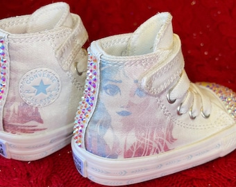 Disney Frozen Anna y Elsa Bling Converse