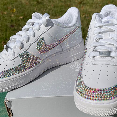 rhinestone nike air force 1