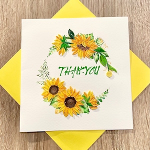 Dankeschön Karte Handgemachte Karte Quilling Karte Grußkarte Papier Filigran