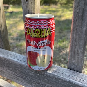 Aloha Maid Hawaiian Fuji Apple drink candela profumata con acqua smeraldo, mela verde croccante e ibisco blu
