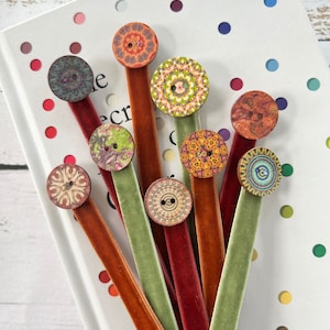 SALE Velvet Ribbon Bookmark
