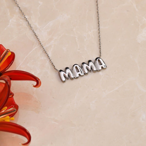 3D Customized Name Necklace, Personalized Necklace for Women , Gift for Mama ,Gift for Her, Handmade Jewelry,Gift for WİFE 2024 Gift