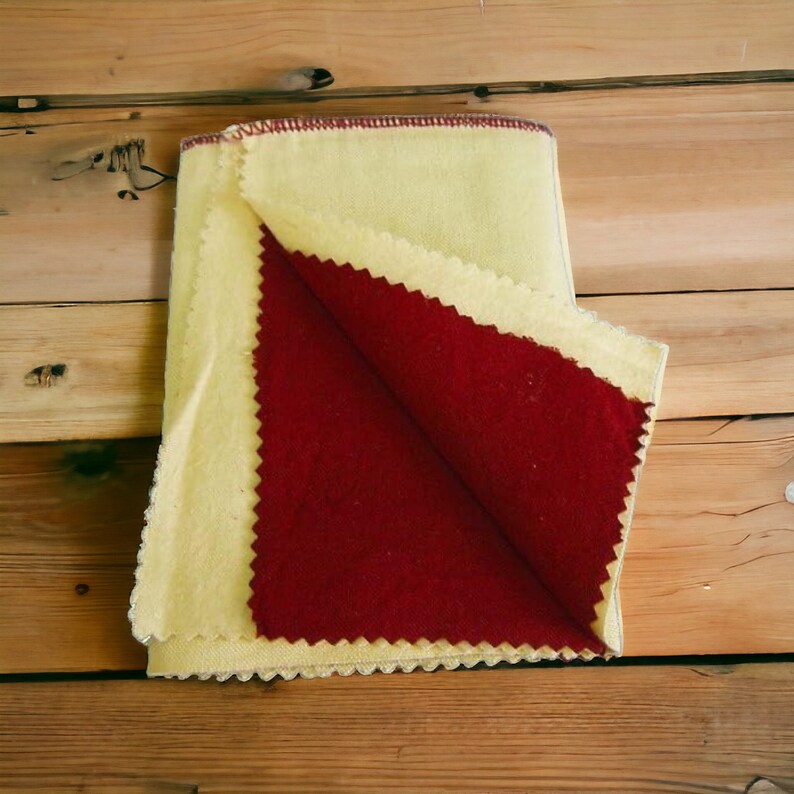 Chiffon De Polissage 4-en-1 Pour Bijoux Heli - 35 X 35 Cm - Neuf