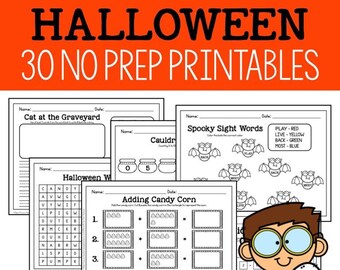 Fun Math Worksheet - Etsy