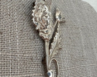 Monaco Argent Jupe Longue Femme Marks & Spencer Noire à Fleurs - Coupe Ligne A - Taille 8-10 - Occasion Parfaite Vêtement Occasion Femme Marque Anglaise