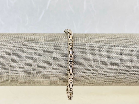 Vintage Sterling Silver Square Byzantine - image 3