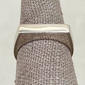 Sterling Silver Bar Ring