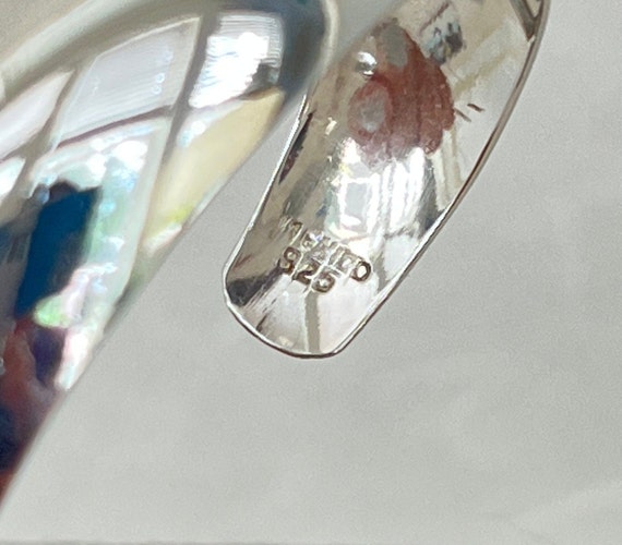 Sterling Silver Concave Cuff - image 5