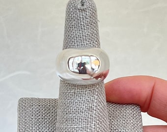 Sterling Silver Dome Ring