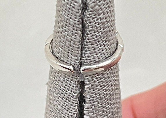 Sterling Silver Opal Toe Ring - image 5