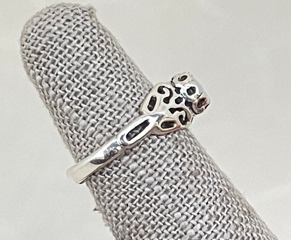 Sterling Silver Opal Toe Ring - image 4