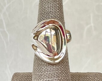 Sterling Silver Open Dome Ring