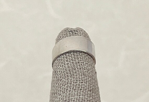 Sterling Silver Plain Toe Ring - image 2