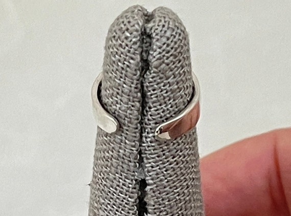 Sterling Silver Open Pattern Toe Ring - image 5