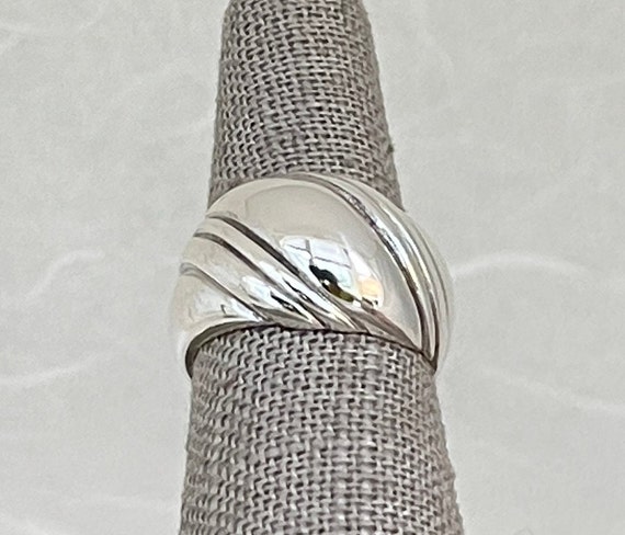 Kabana Sterling Silver Dome Ring - image 2