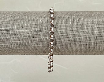 Sterling Silver Rolo Bracelet