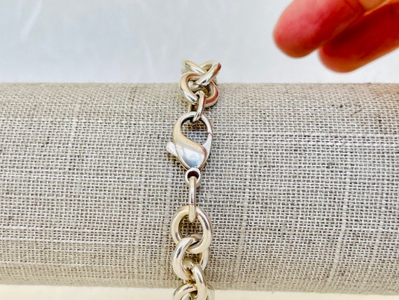 Sterling Silver Heavy Cable Bracelet - image 3