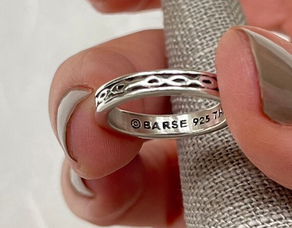 Sterling Silver Pattern Band - image 5