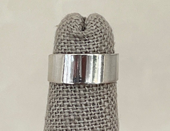 Sterling Silver Plain Toe Ring - image 1