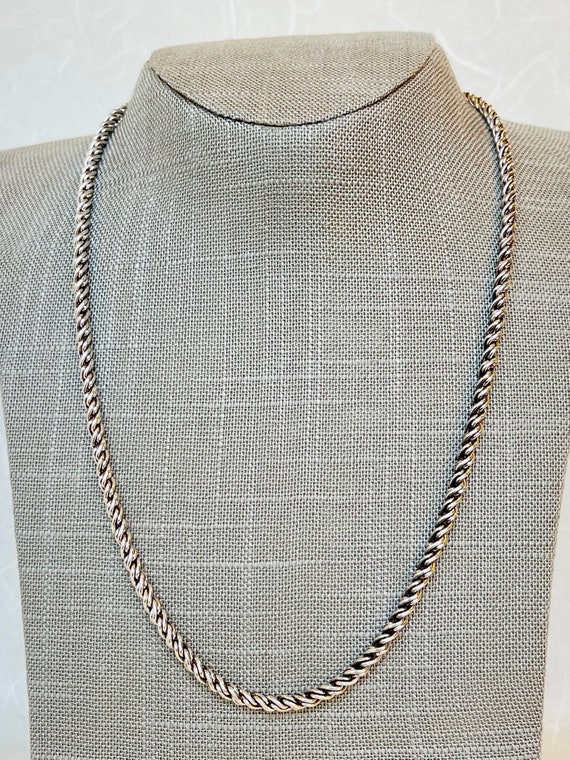 999 Pure Silver 20" Wheat Unisex Necklace