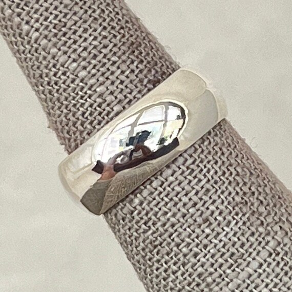 Sterling Silver Domed Band - image 3
