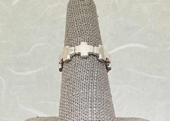 Sterling Silver Multi Cross Ring - image 2