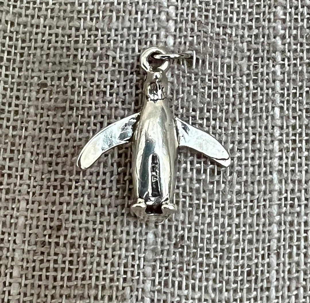 Sterling Silver Penguin Charm Canada