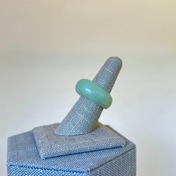 Solid Hand Carved Serpentine Ring - image 4