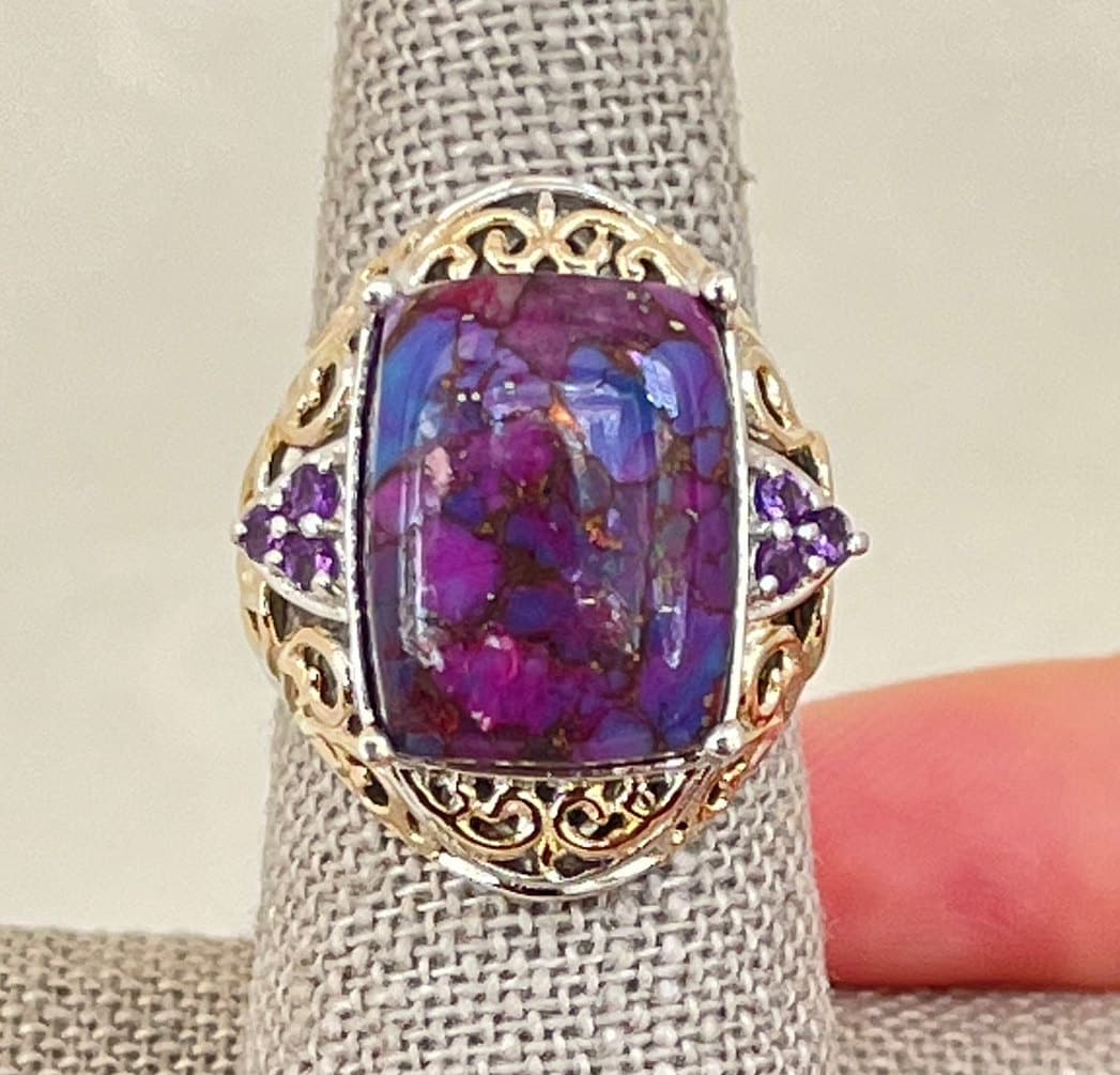 Hsn amethyst shop rings