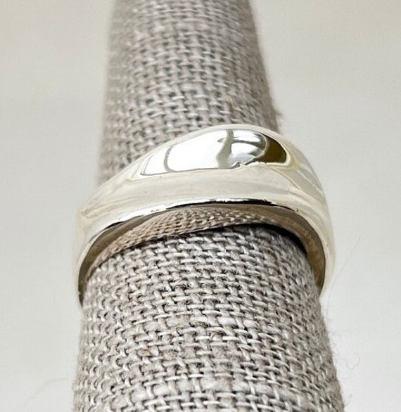 Sterling Silver Wave Ring - image 2