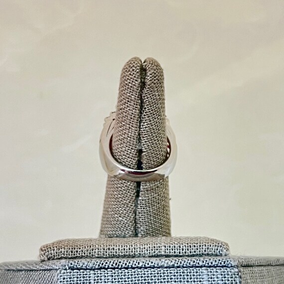 Sterling Silver 14.21ct Created Ruby and Zircon C… - image 5