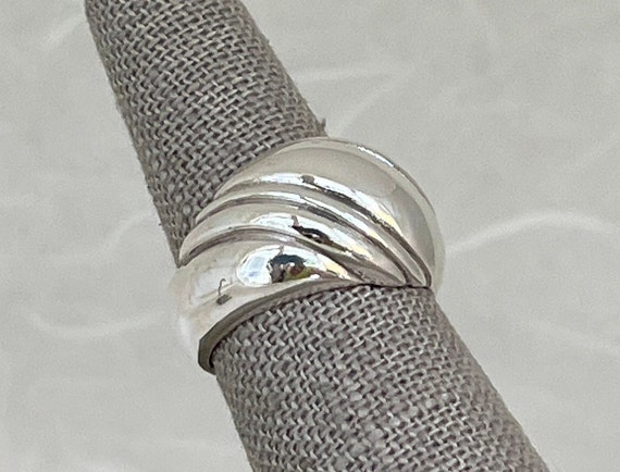 Kabana Sterling Silver Dome Ring - image 3