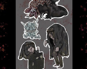 Resident Evil Village Moreau Sticker Sheet