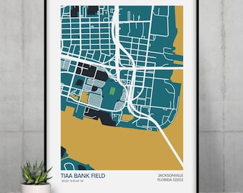Jacksonville Jaguars Gift for NFL Fan Jacksonville Jaguars Wall Art NFL Fan Jacksonville Jaguars Fan Gift NFL Fan Gift