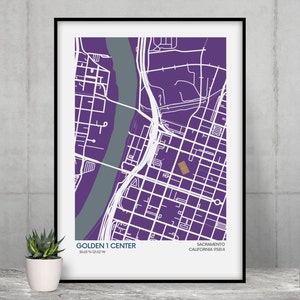 Cadeau Sacramento Kings pour fan de la NBA Art mural Sacramento Kings Fan de la NBA Cadeau de fan de Sacramento Kings Cadeau de fan de la NBA