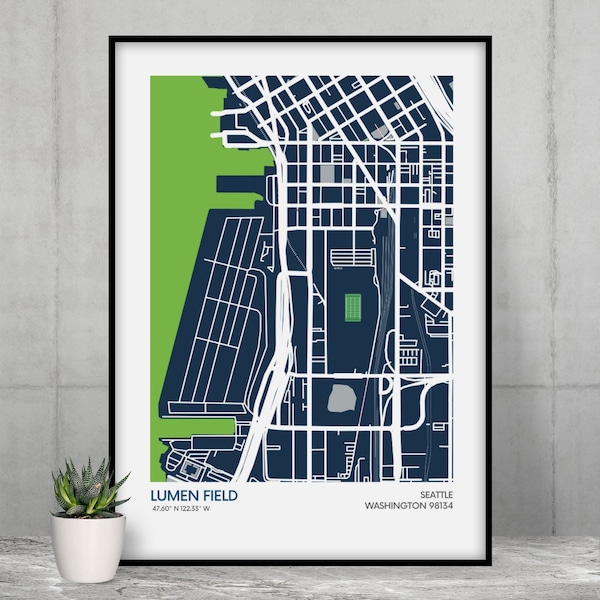 Seattle Seahawks Gift for NFL Fan Seattle Seahawks Wall Art NFL Fan Seattle Seahawks Fan Gift NFL Fan Gift