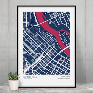 Minnesota Twins Gift for MLB Fan Minnesota Twins Wall Art MLB Fan Minnesota Twins Fan Gift MLB Fan Gift
