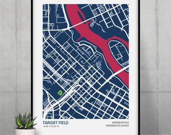 Minnesota Twins Geschenk für MLB Fan Minnesota Twins Wandkunst MLB Fan Minnesota Twins Fan Geschenk MLB Fan Geschenk