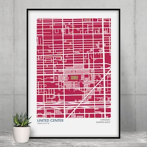 Regalo de los Chicago Bulls para los fanáticos de la NBA Chicago Bulls Wall Art Fanático de la NBA Regalo de los fanáticos de los Chicago Bulls Regalo de los fanáticos de la NBA
