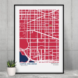 Washington Wizards Cadeau voor NBA Fan Washington Wizards Wall Art NBA Fan Washington Wizards Fan Cadeau NBA Fan Cadeau