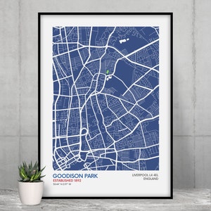 Cadeau d’Everton pour fan de football Everton Wall Art Fan de football Cadeau de fan d’Everton Cadeau de fan de football