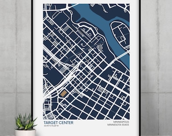 Minnesota Timberwolves Gift for NBA Fan Minnesota Timberwolves Wall Art NBA Fan Minnesota Timberwolves Fan Gift NBA Fan Gift