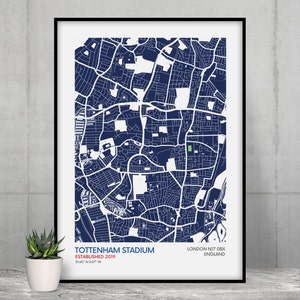 Cadeau de Tottenham Hotspur pour fan de football Art mural de Tottenham Hotspur Fan de football Cadeau de fan de Tottenham Hotspur Cadeau de fan de football