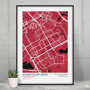 Ajax Gift for Football Fan Ajax Wall Art Football Fan Ajax Fan Gift Football Fan Gift