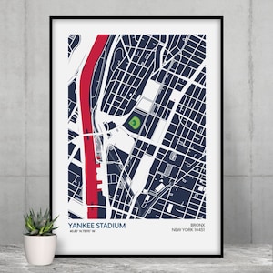 New York Yankees cadeau voor MLB fan New York Yankees kunst aan de muur MLB fan New York Yankees fan cadeau MLB fan cadeau