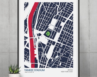 New York Yankees Gift for MLB Fan New York Yankees Wall Art MLB Fan New York Yankees Fan Gift MLB Fan Gift